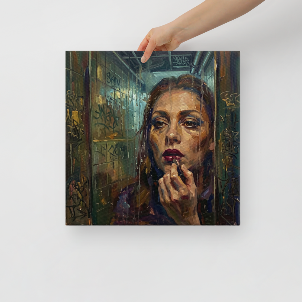 Behind the Glass Mockup