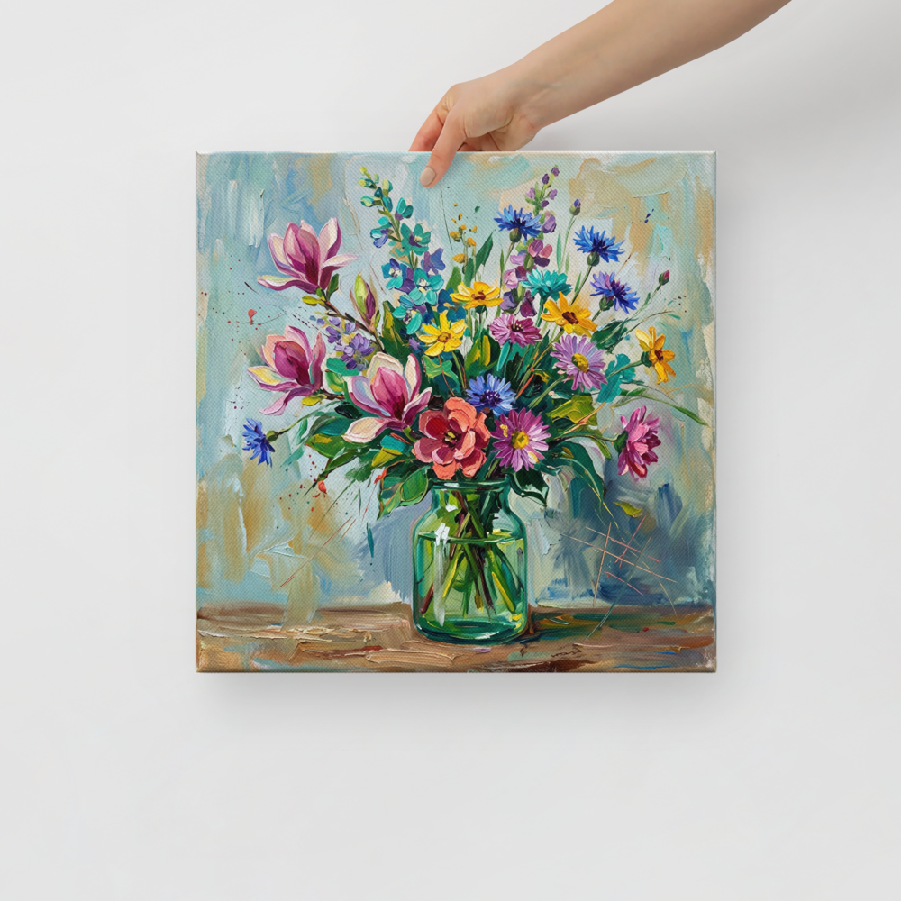 Wildflower Glass Mockup
