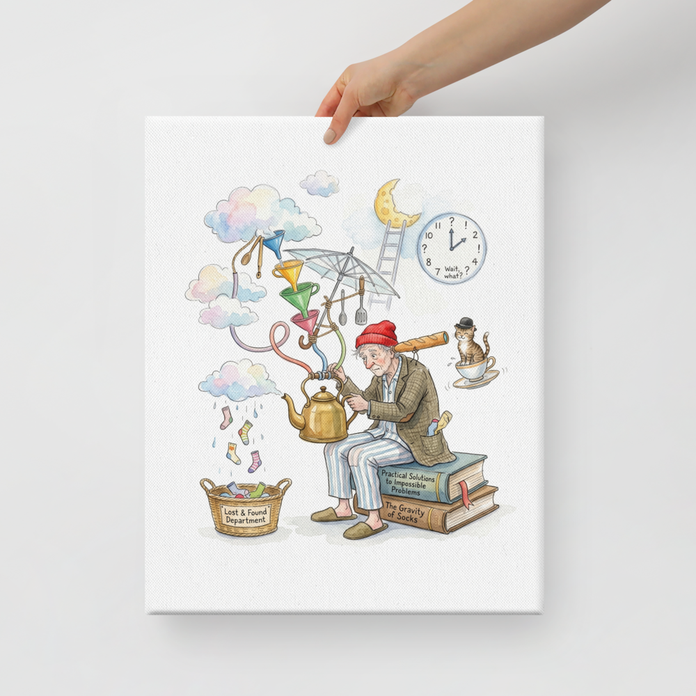 The Gravity of Socks Mockup