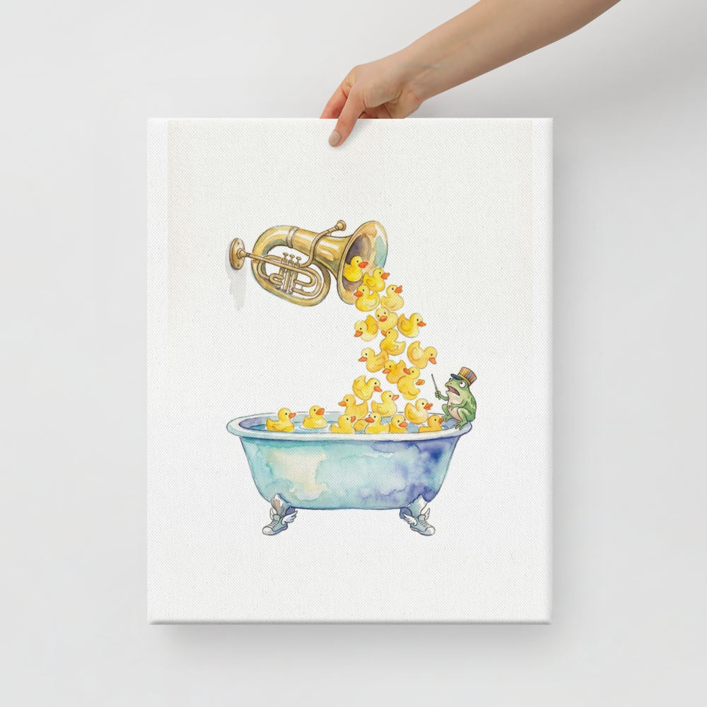 The Symphony of Rubber Ducks Mockup