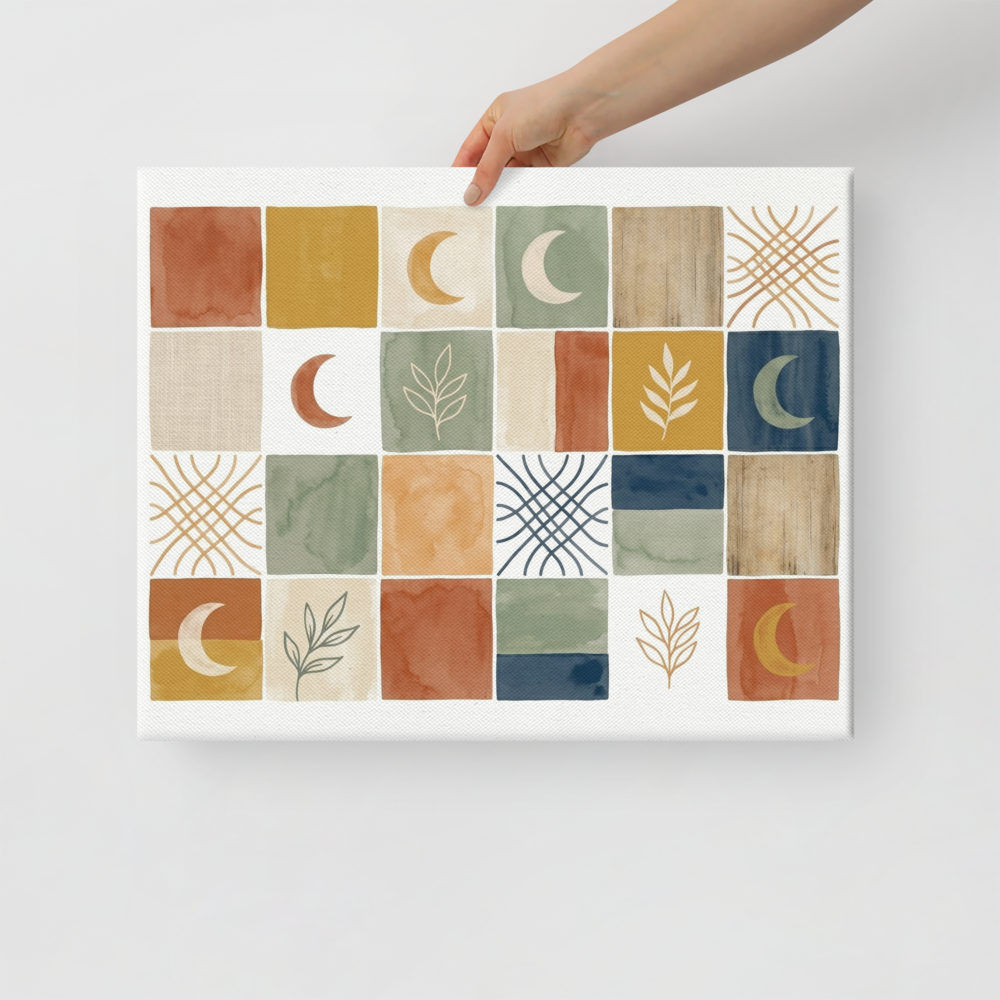 Celestial Patchwork Mockup