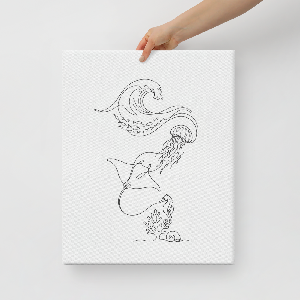 Oceanic Harmony Mockup