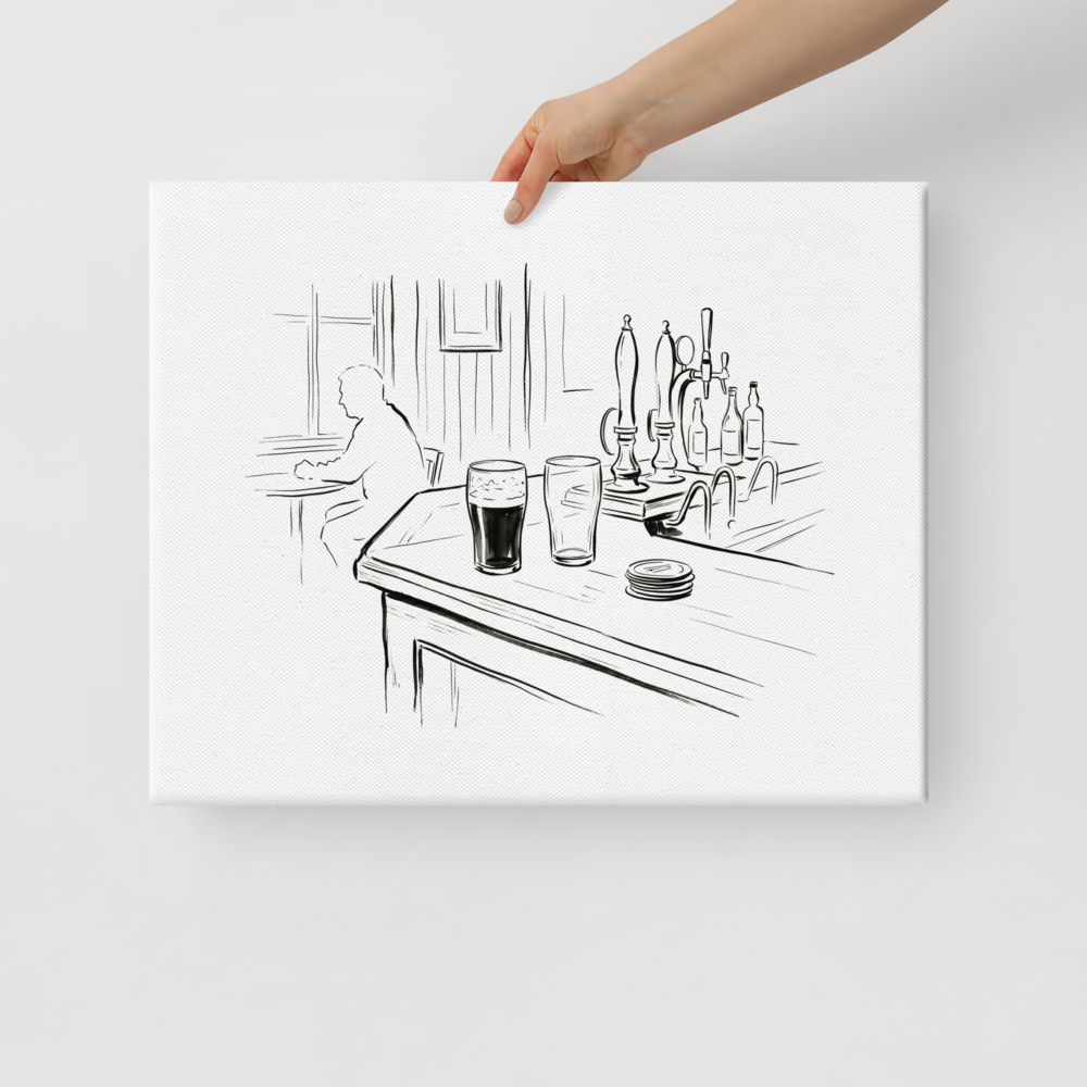 The Local Pint Mockup