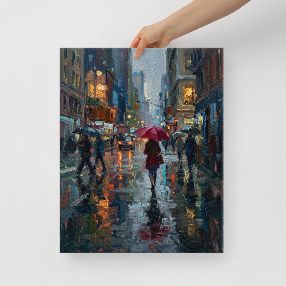 Neon Rain Mockup