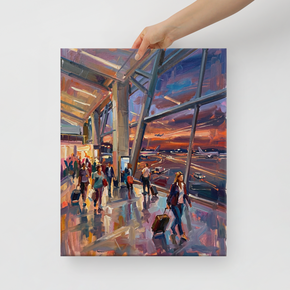 Departures at Dusk Mockup