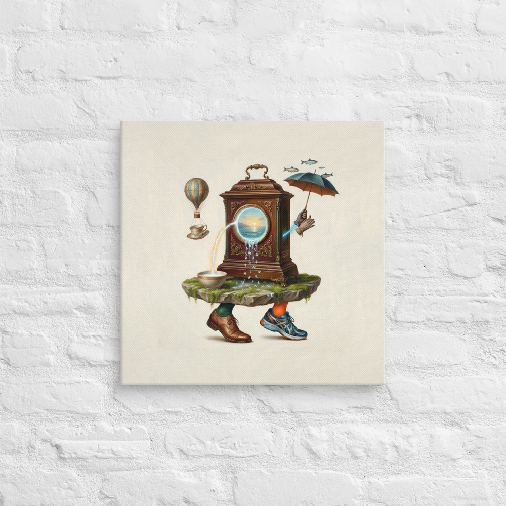 Time's Liquid Journey Mockup