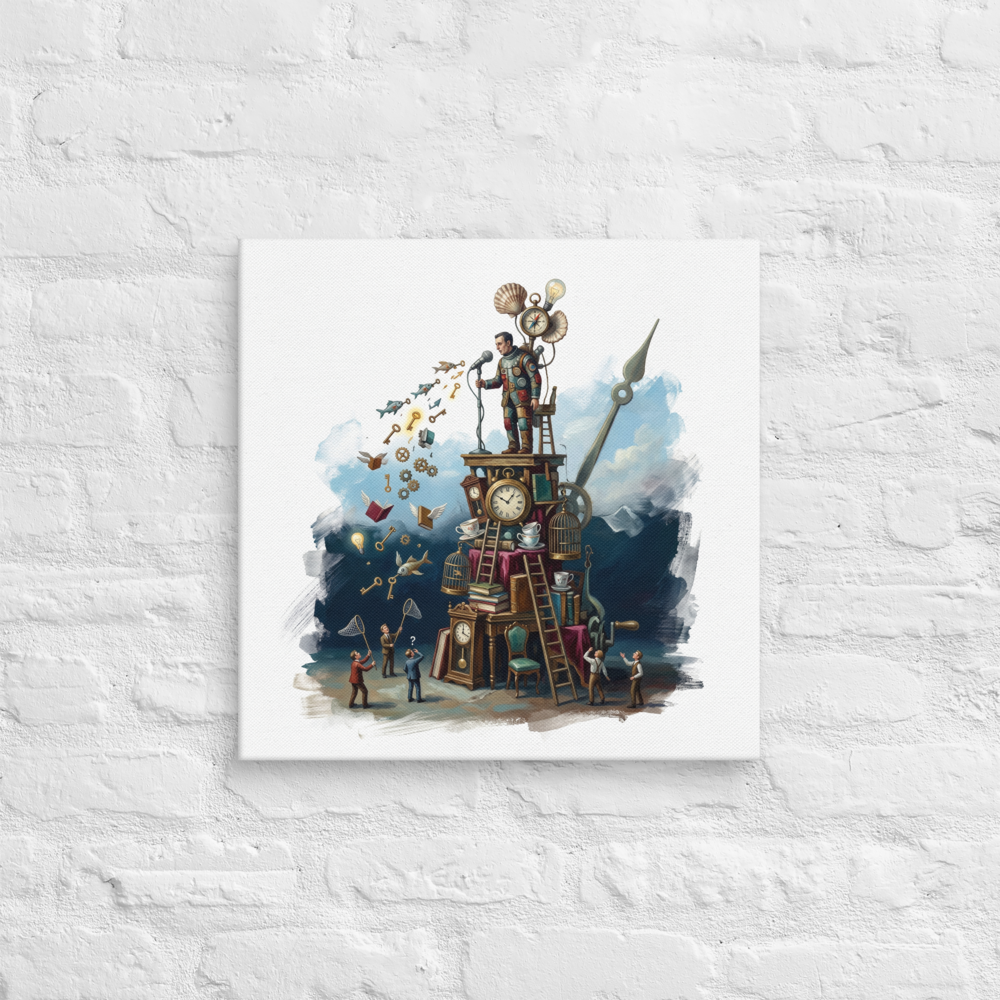 The Orator's Machine Mockup