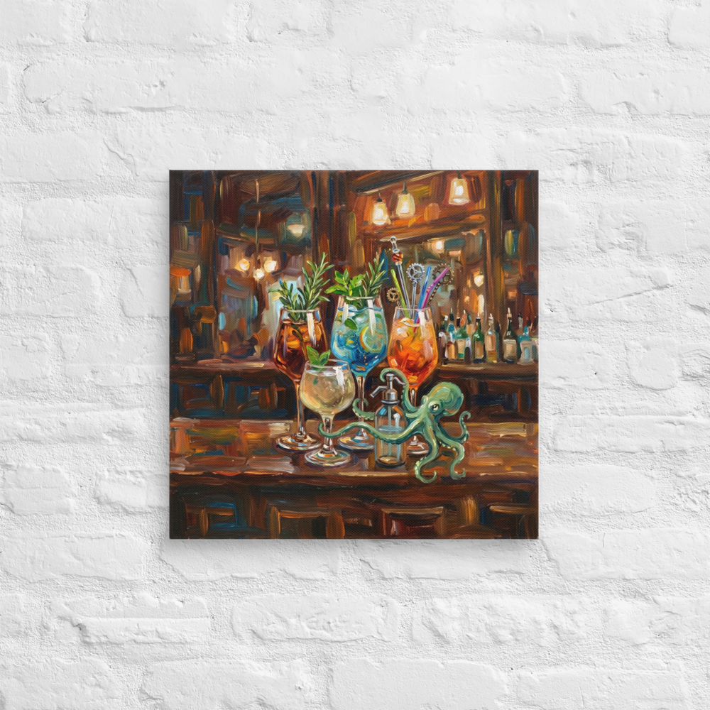 The Alchemist's Bar Mockup