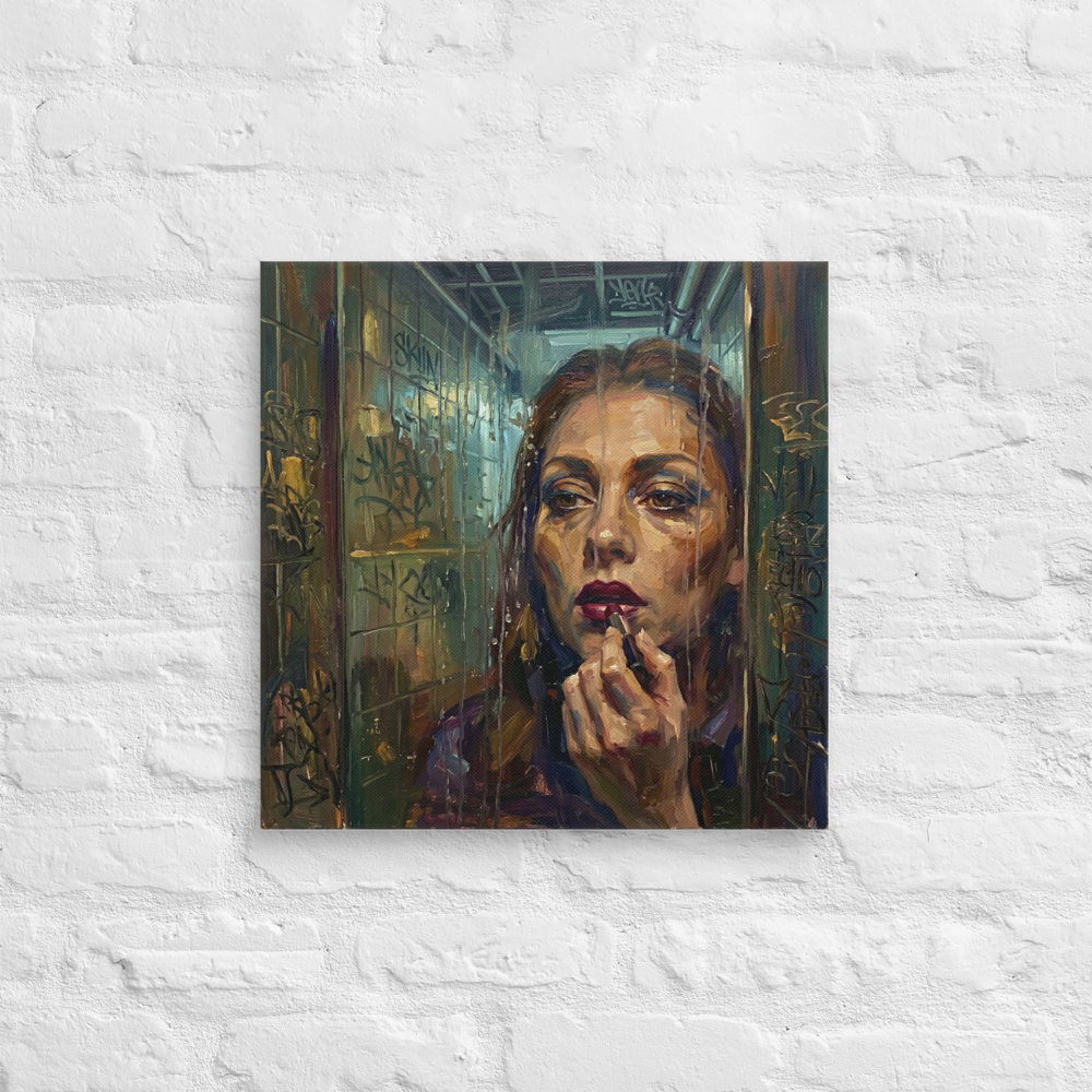 Behind the Glass Mockup