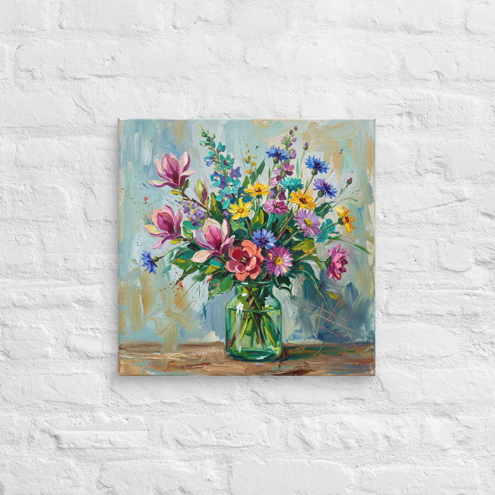 Wildflower Glass Mockup