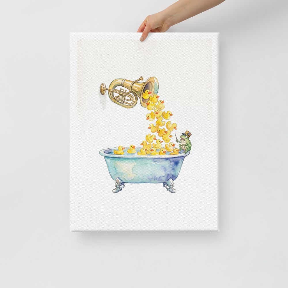 The Symphony of Rubber Ducks Mockup
