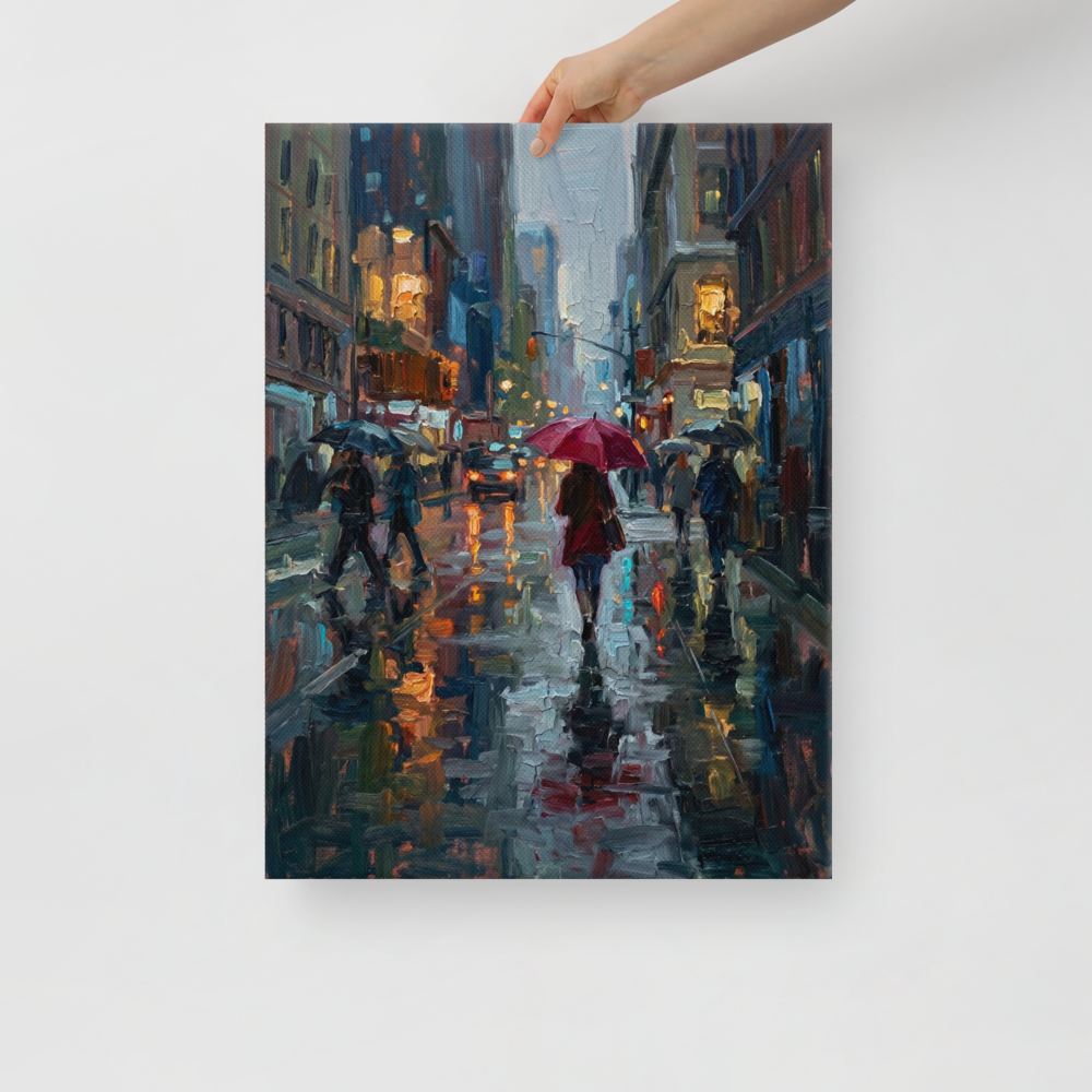 Neon Rain Mockup