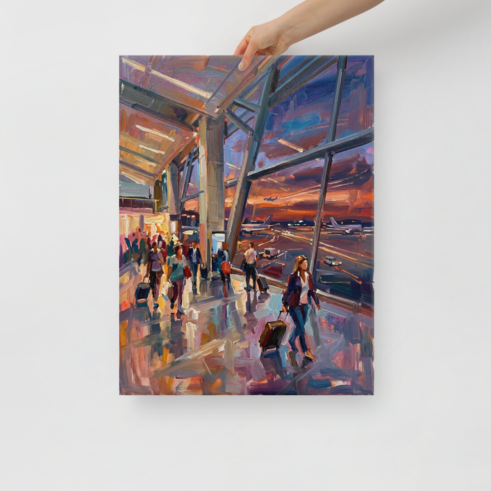 Departures at Dusk Mockup
