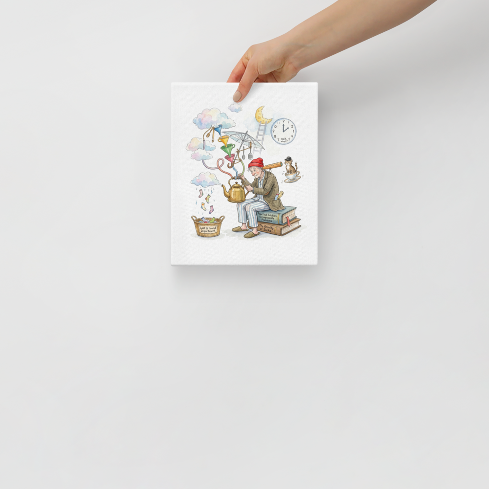 The Gravity of Socks Mockup