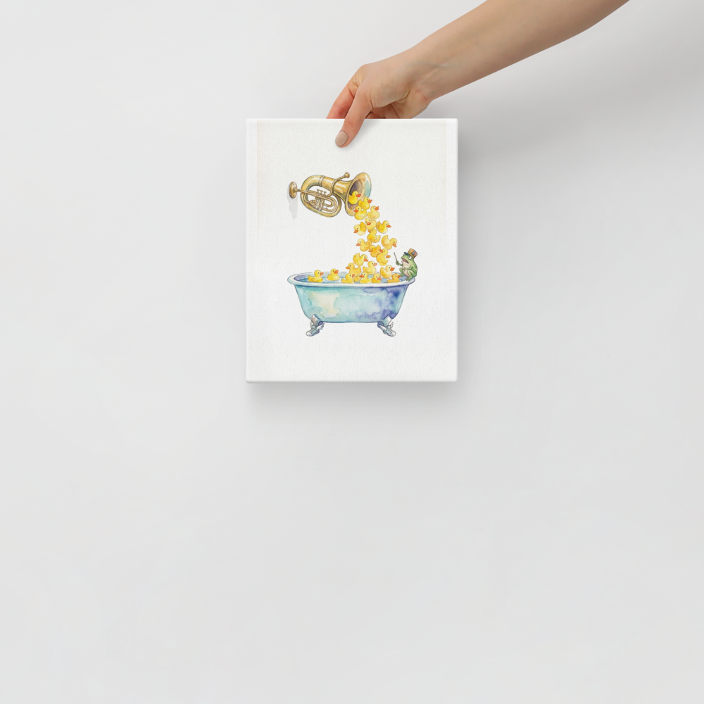 The Symphony of Rubber Ducks Mockup