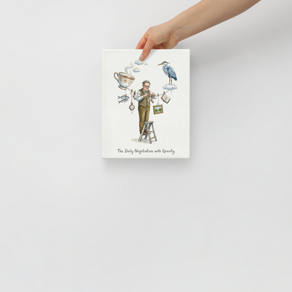 The Daily Negotiation with Gravity Mockup