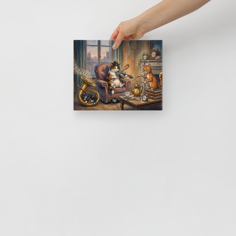 The Feline Symphony Mockup