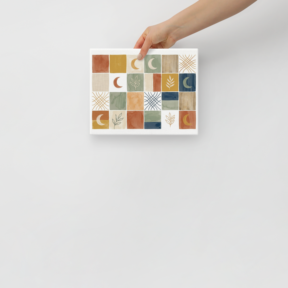 Celestial Patchwork Mockup