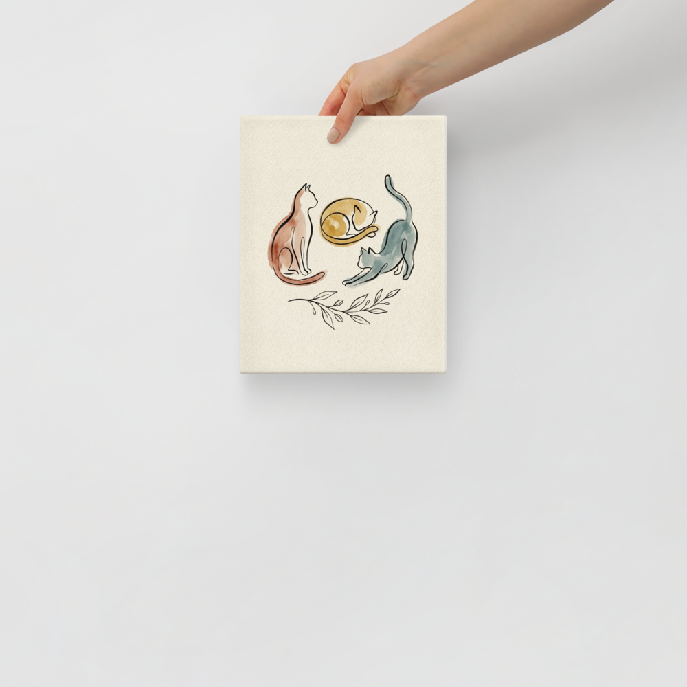 Feline Trio Mockup