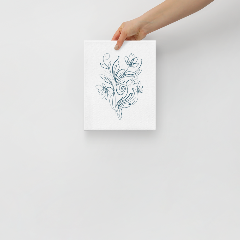 Fluid Blooms Mockup