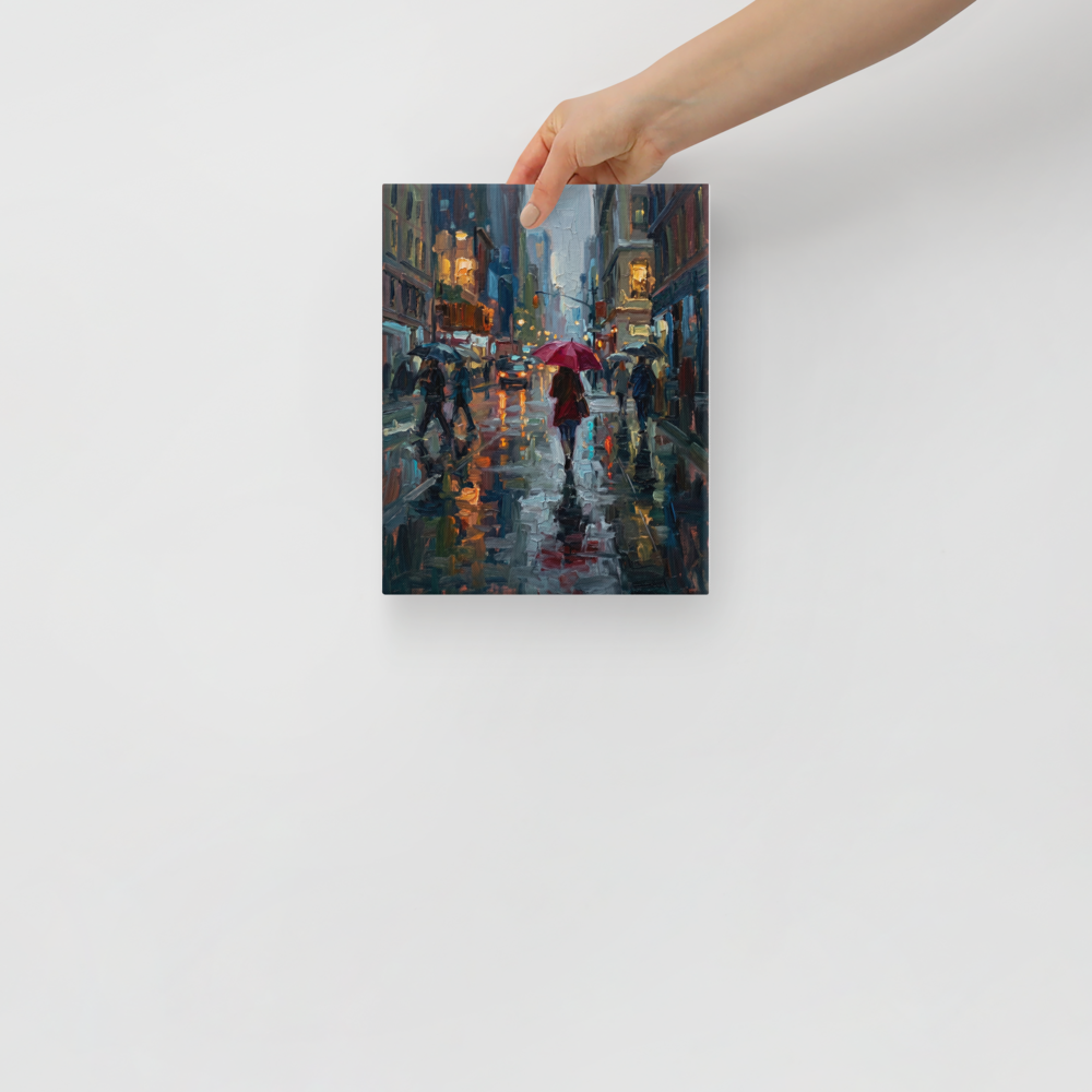 Neon Rain Mockup