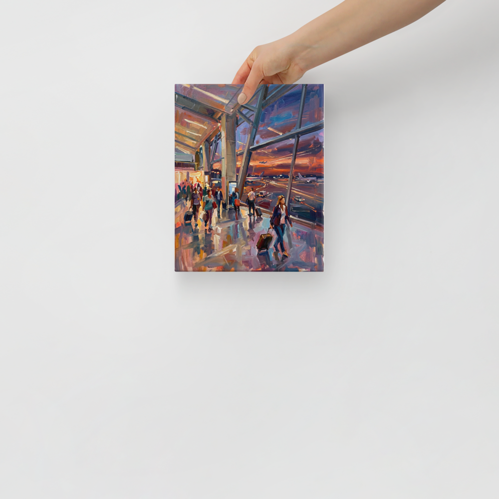 Departures at Dusk Mockup