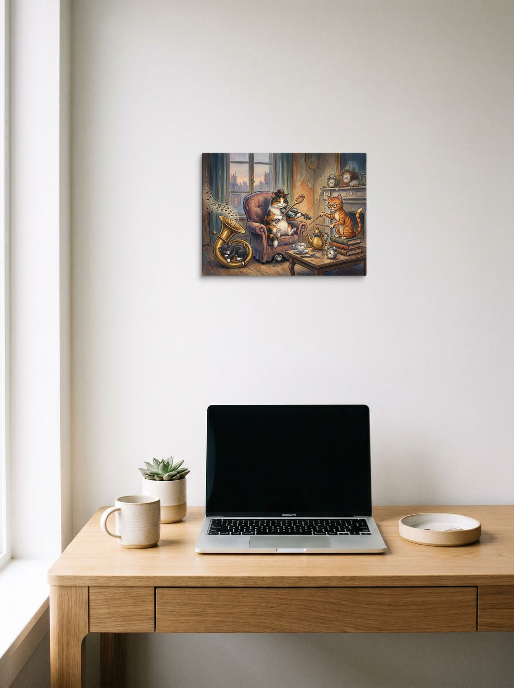 The Feline Symphony Mockup