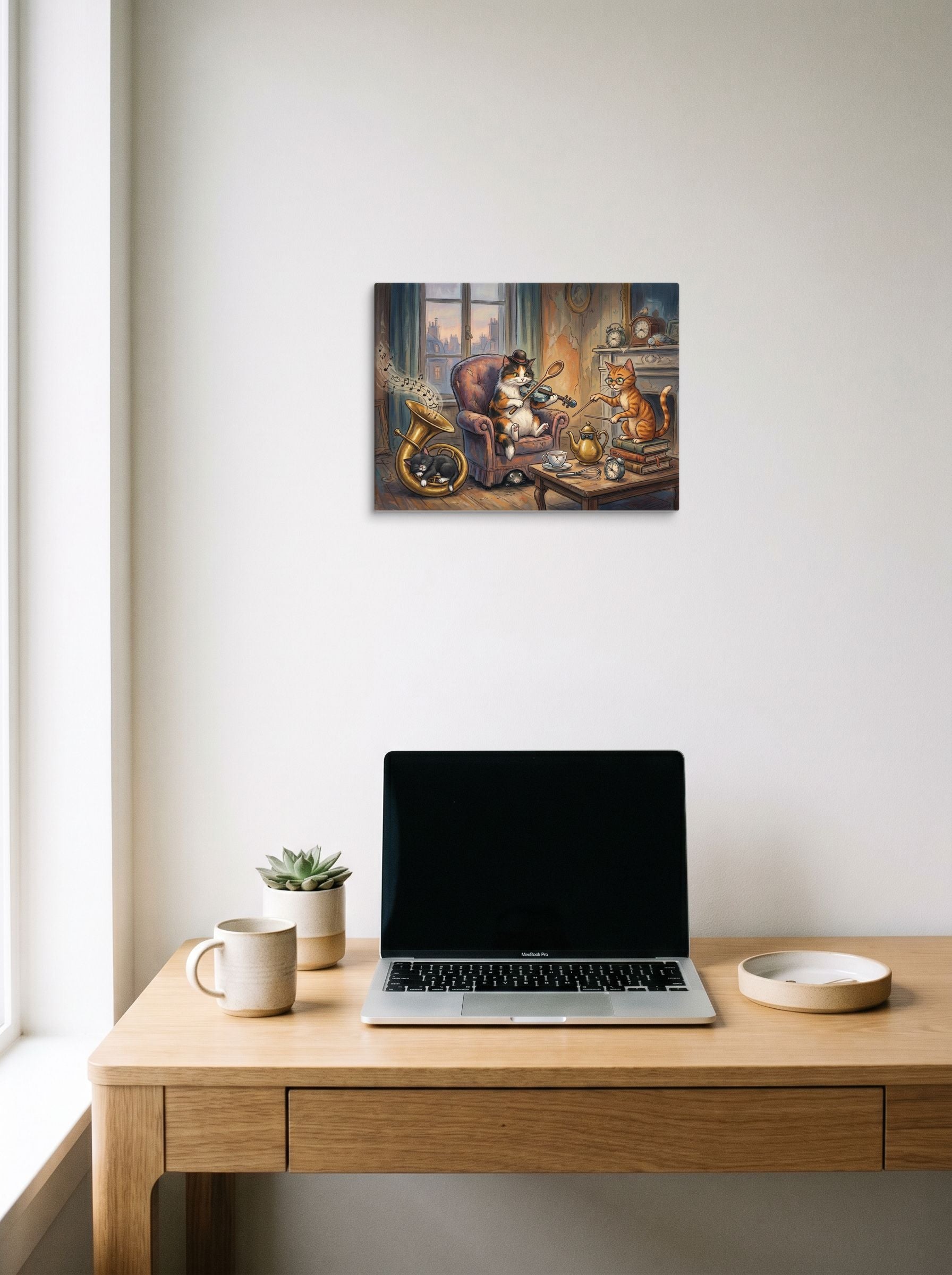 The Feline Symphony Mockup