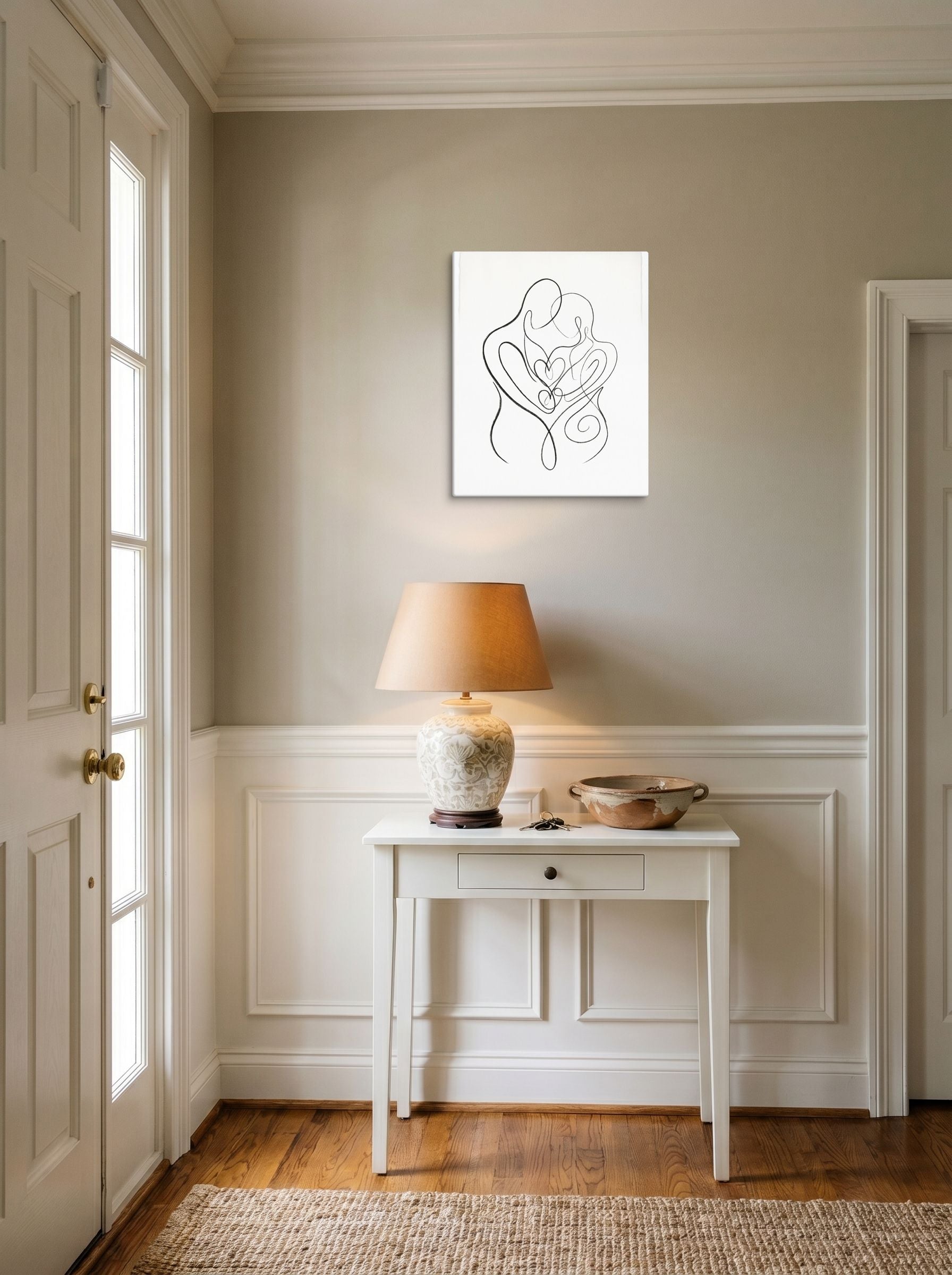 Intertwined Hearts Mockup