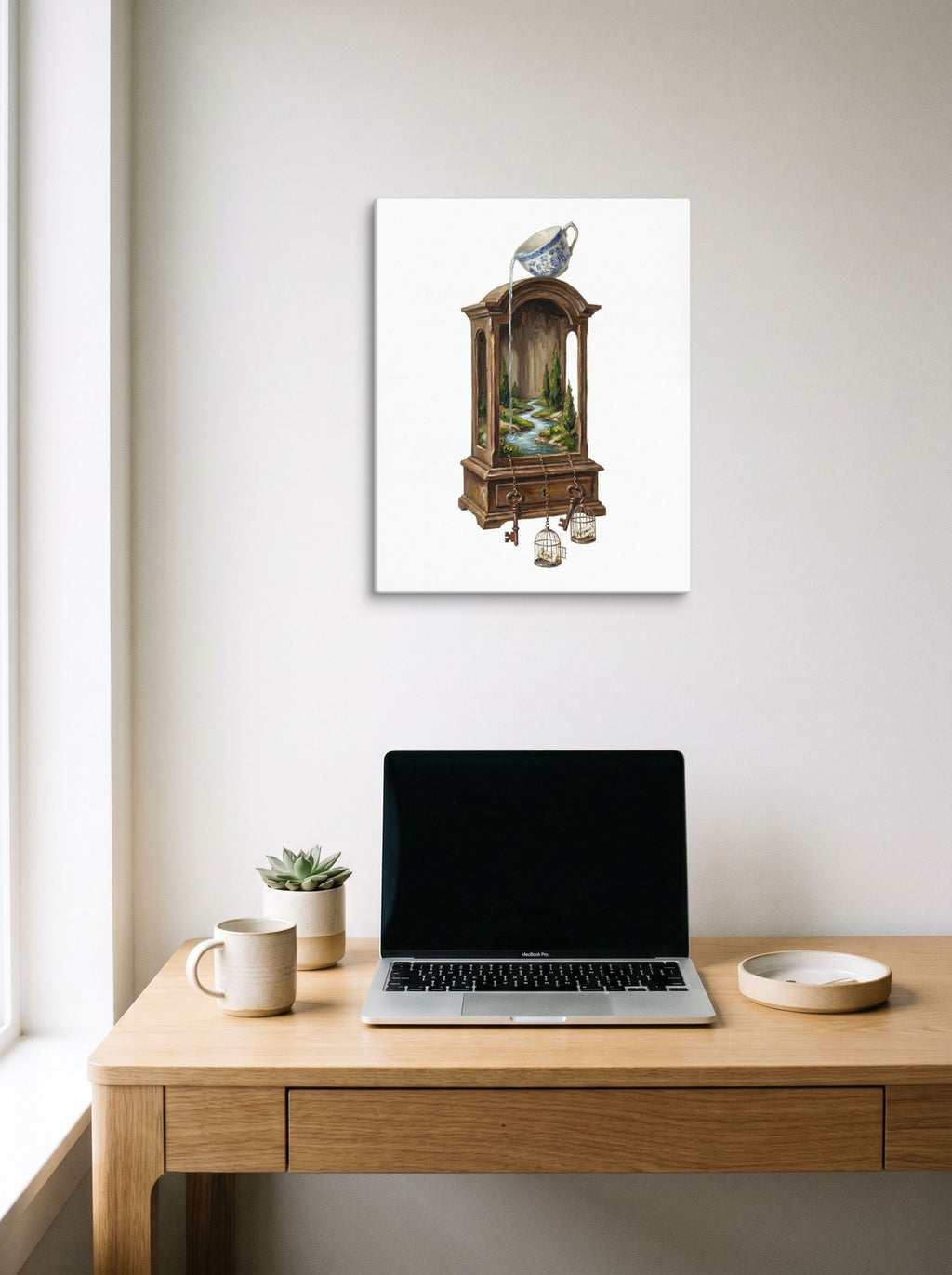 The Caged Reason Mockup