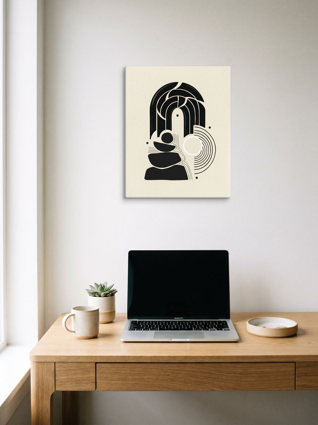 Monochrome Equilibrium Mockup