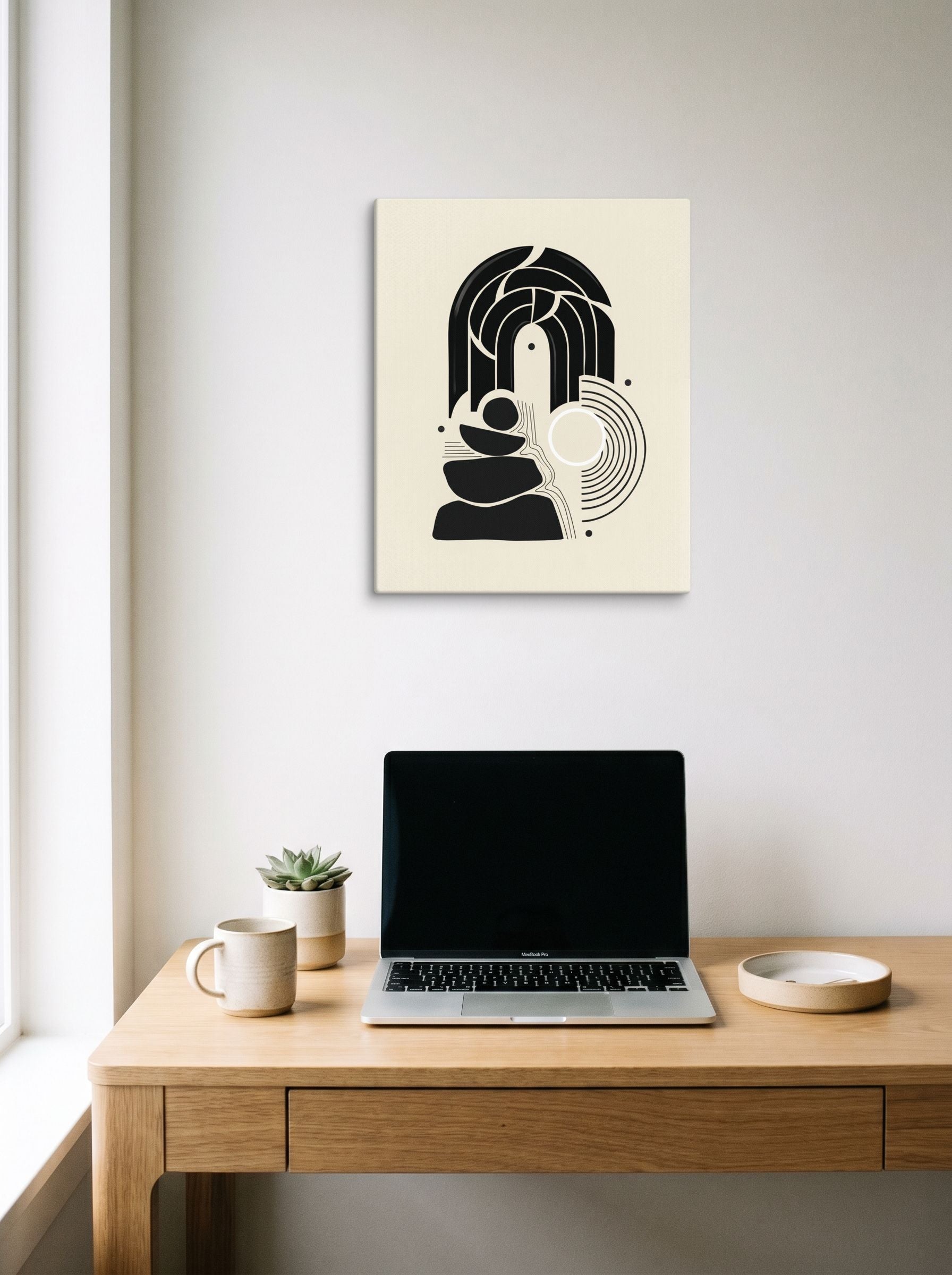 Monochrome Equilibrium Mockup