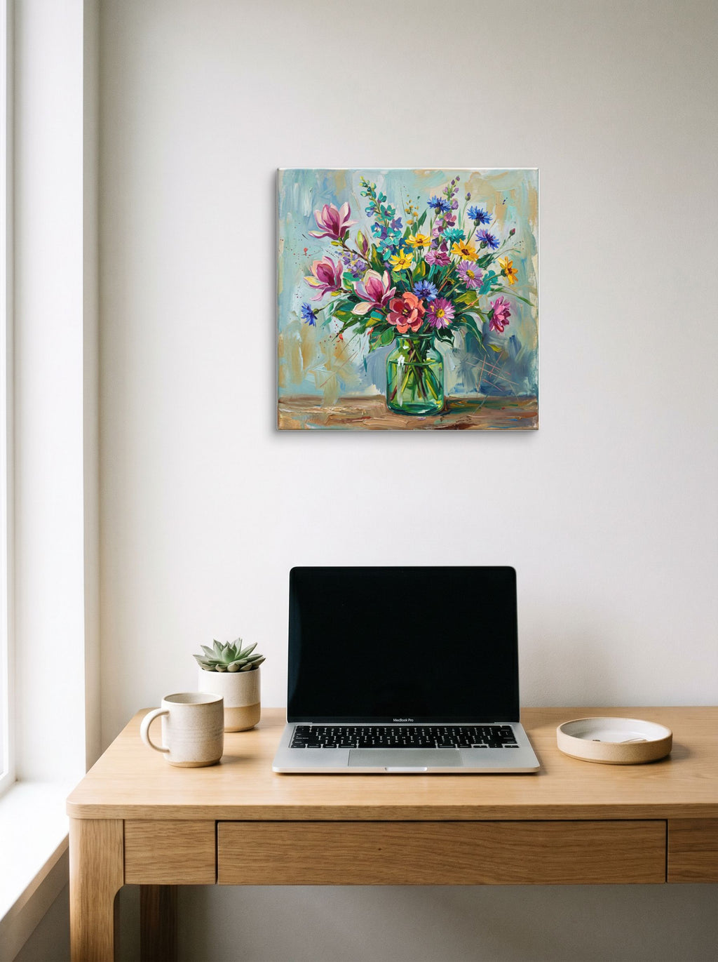 Wildflower Glass Mockup