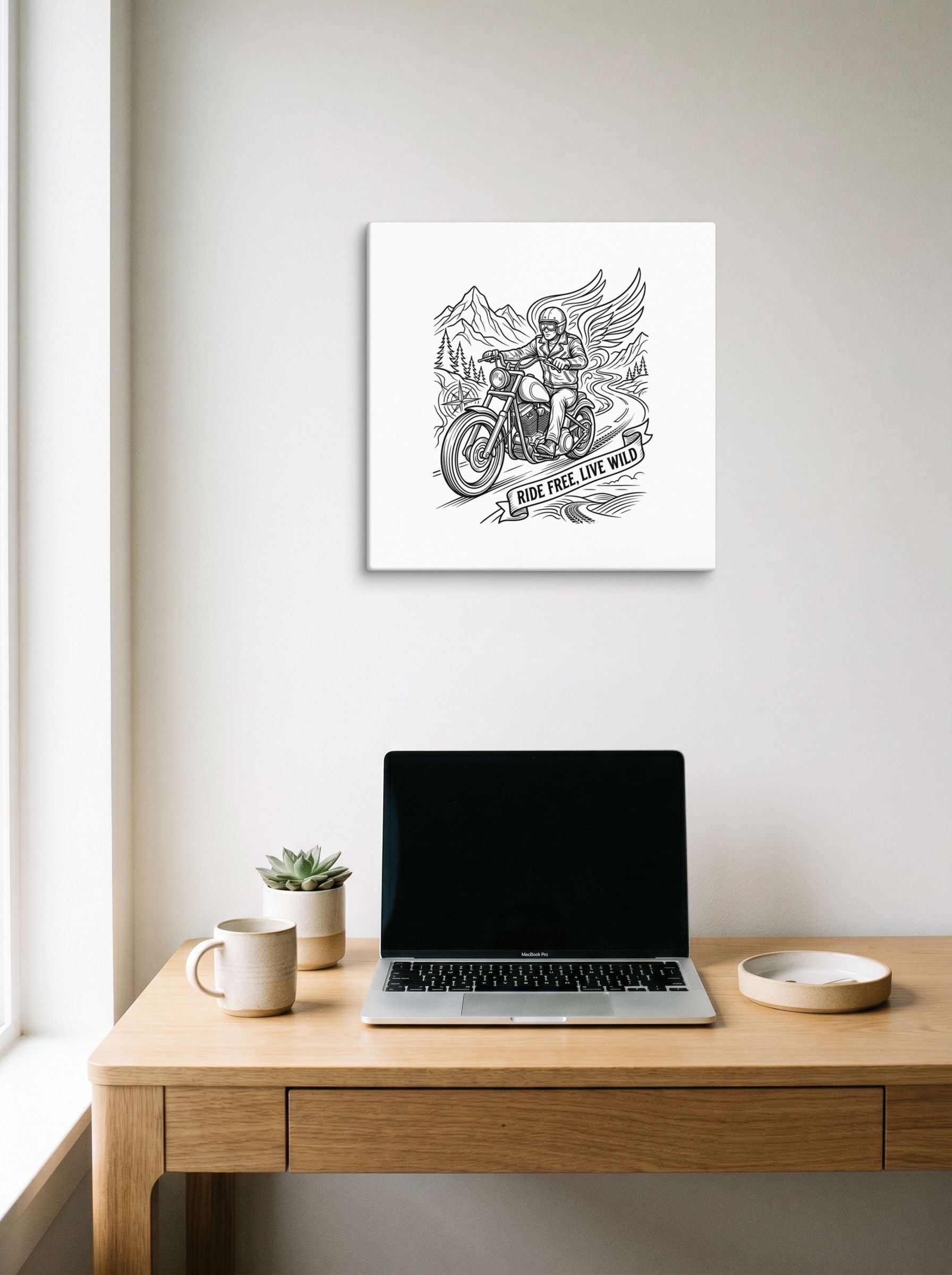 Ride Free Mockup