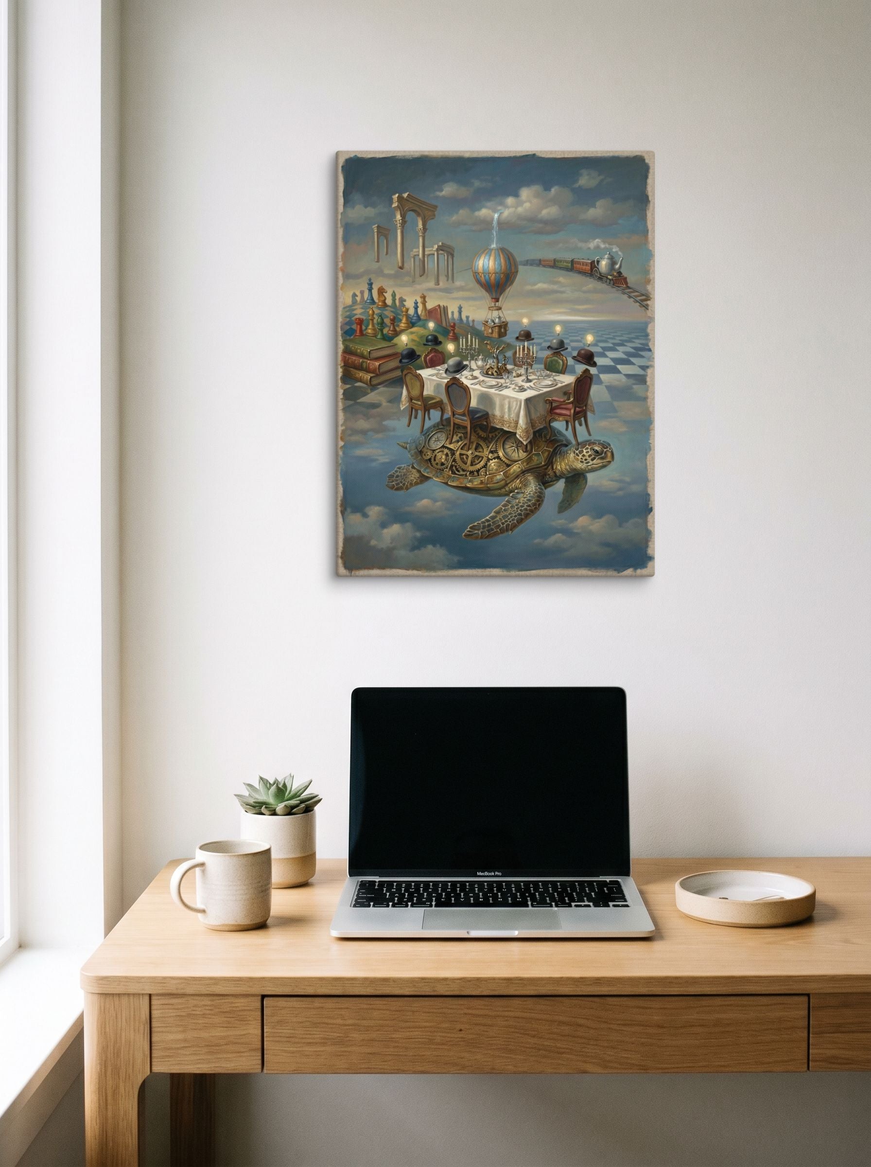 The Tea Party of Time Custom Mockup