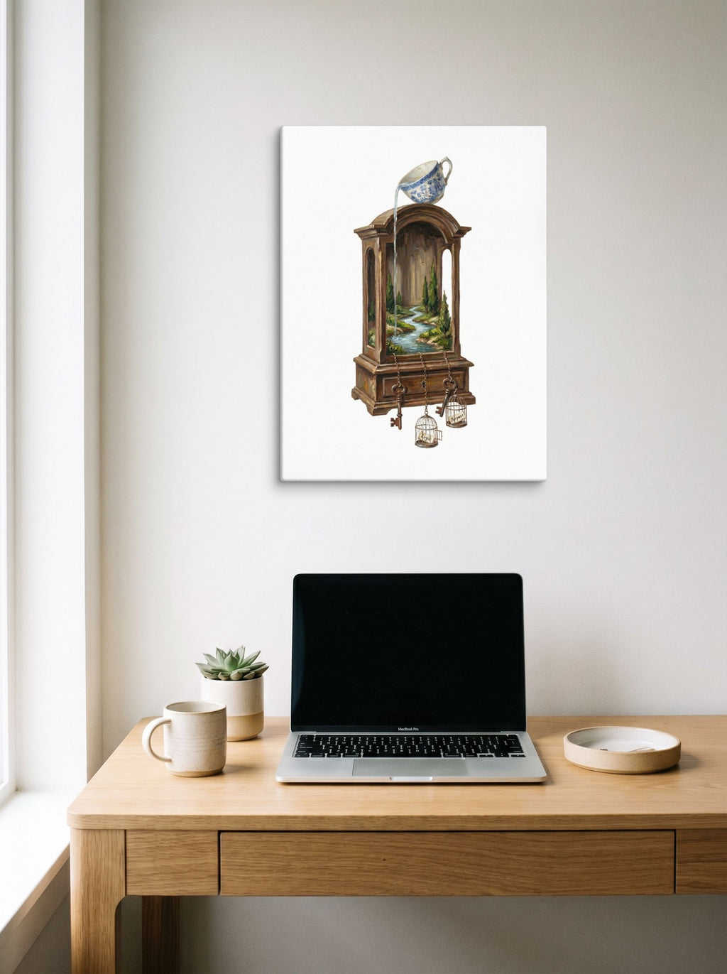 The Caged Reason Mockup