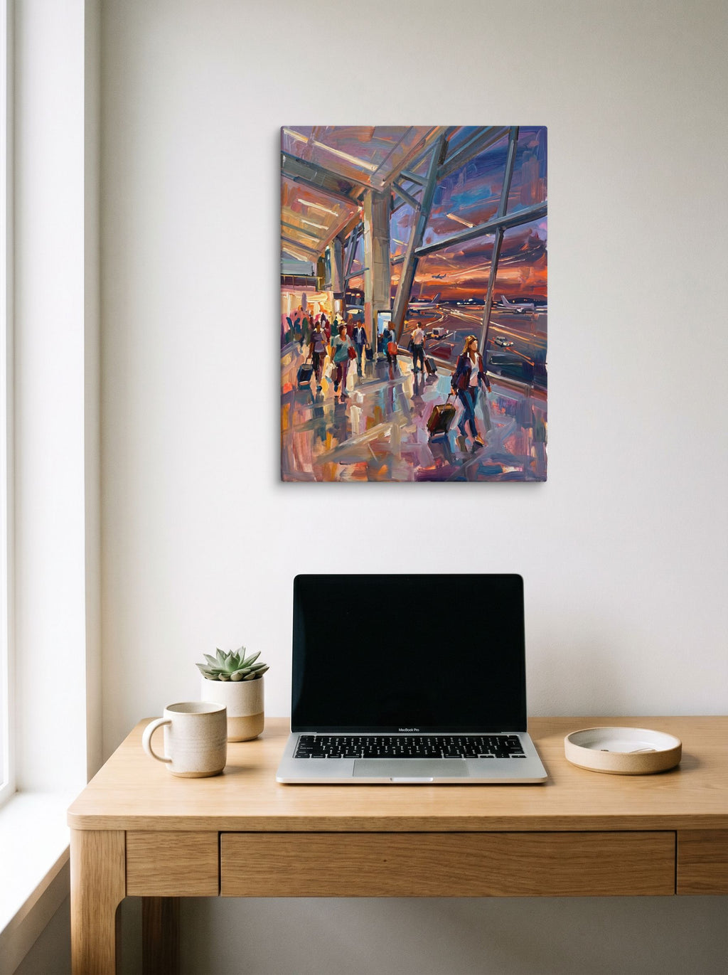 Departures at Dusk Mockup