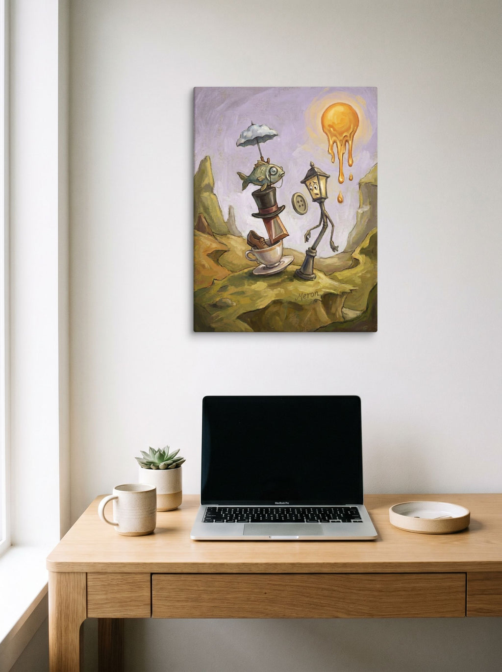 The Melting Hour Mockup