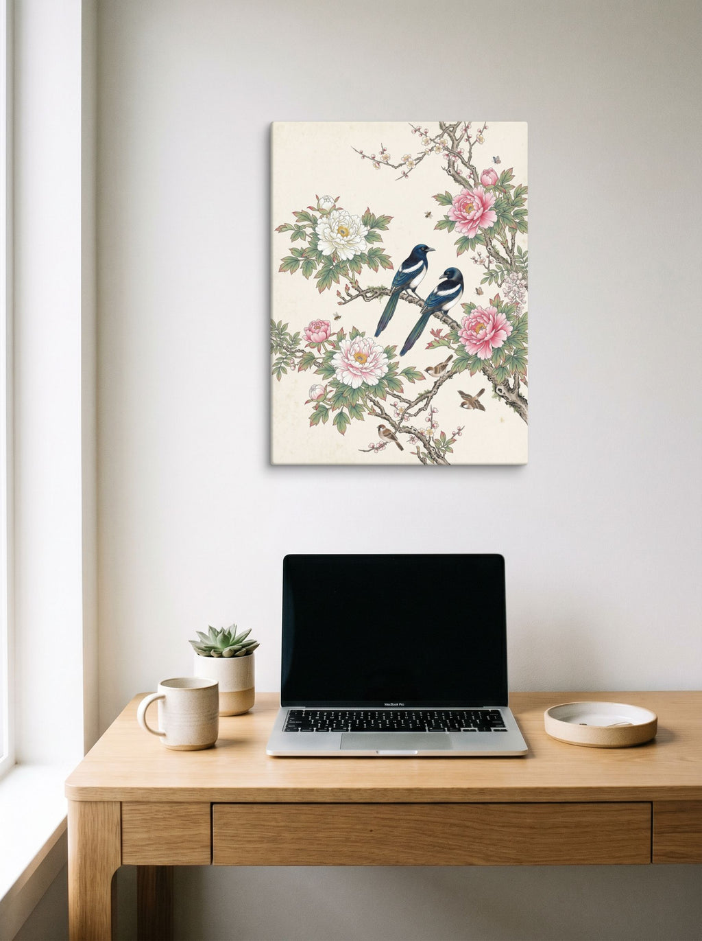 Whispers of the Peony Garden Mockup