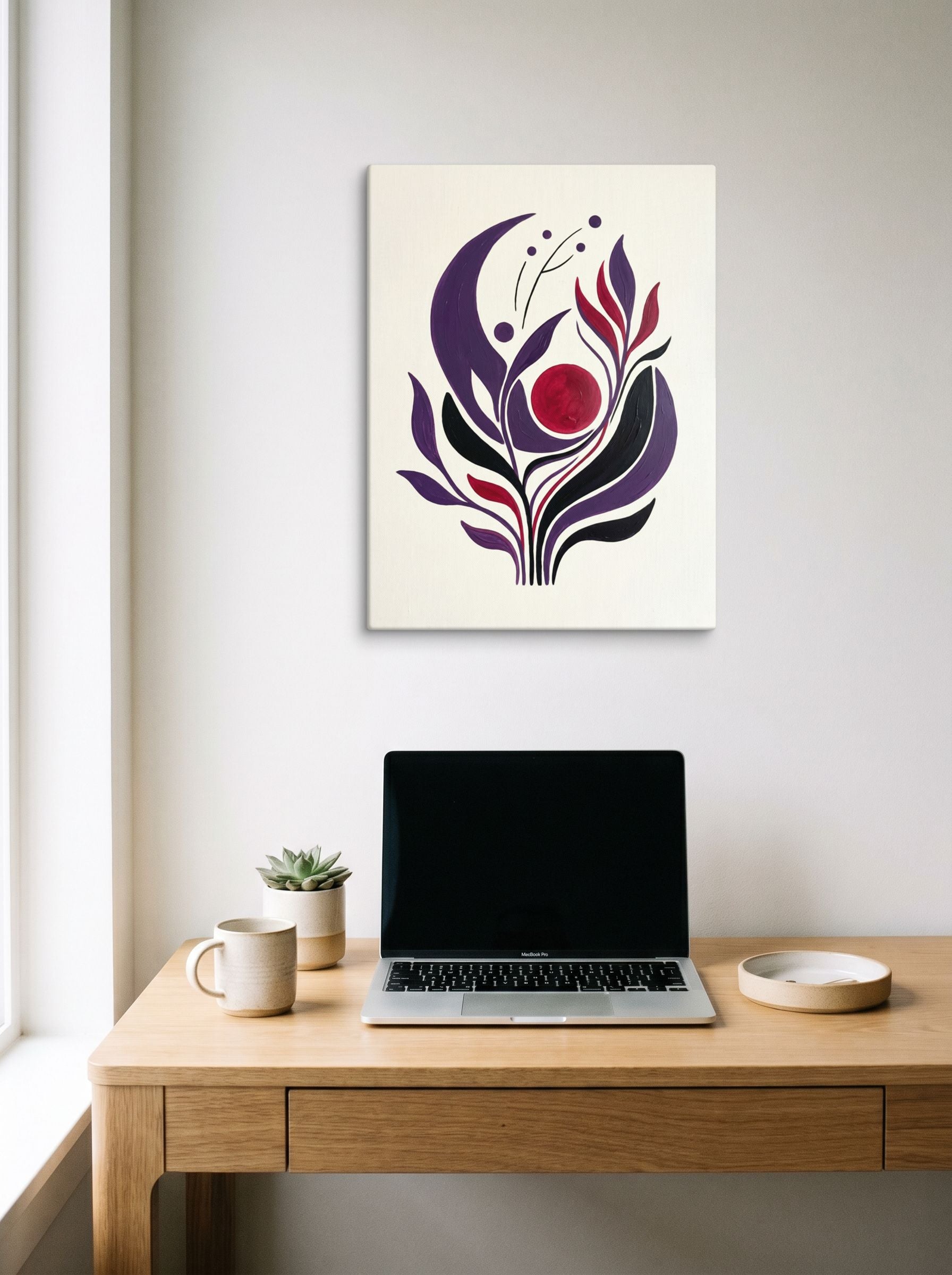 Midnight Flora Mockup