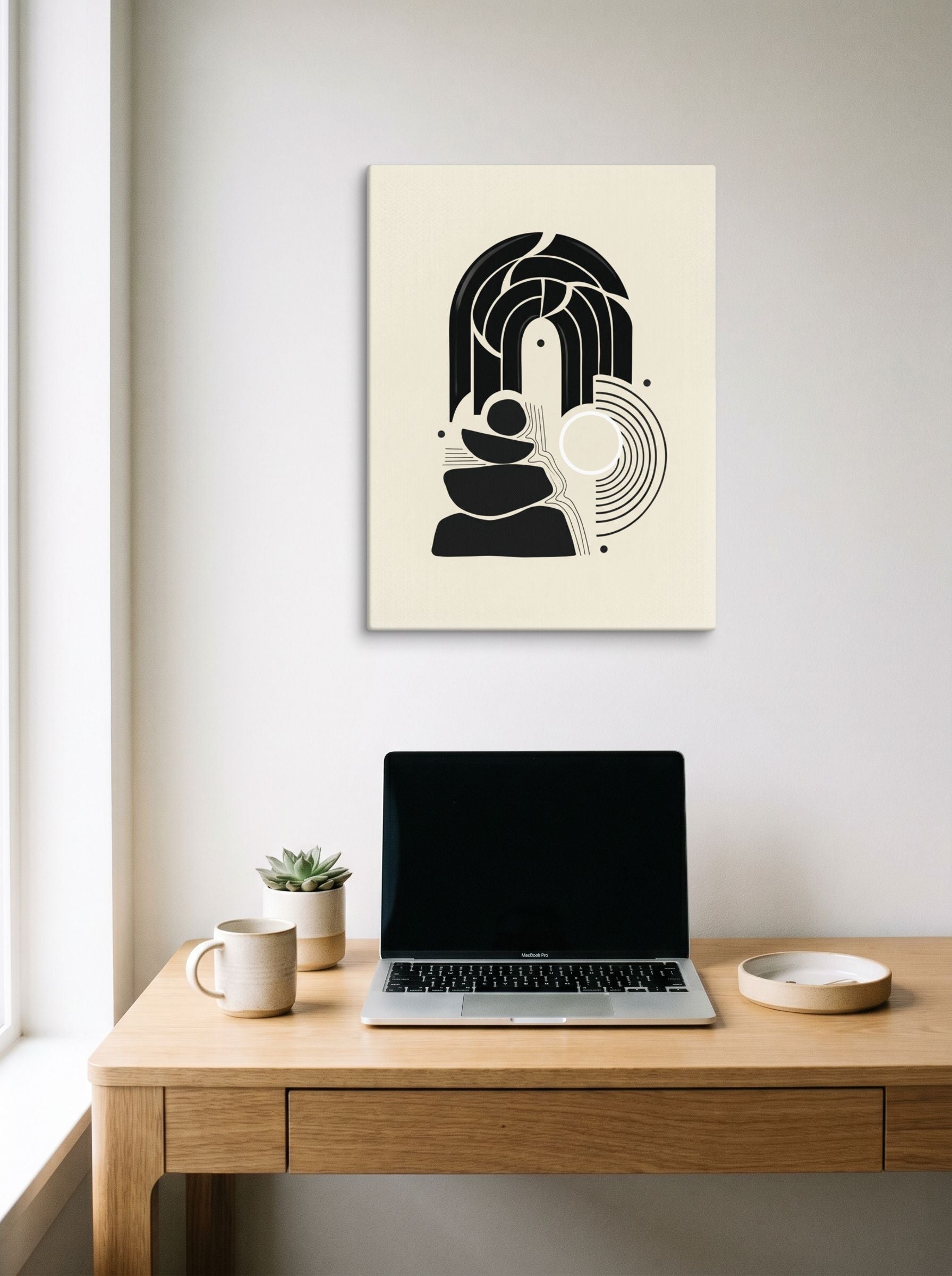 Monochrome Equilibrium Mockup