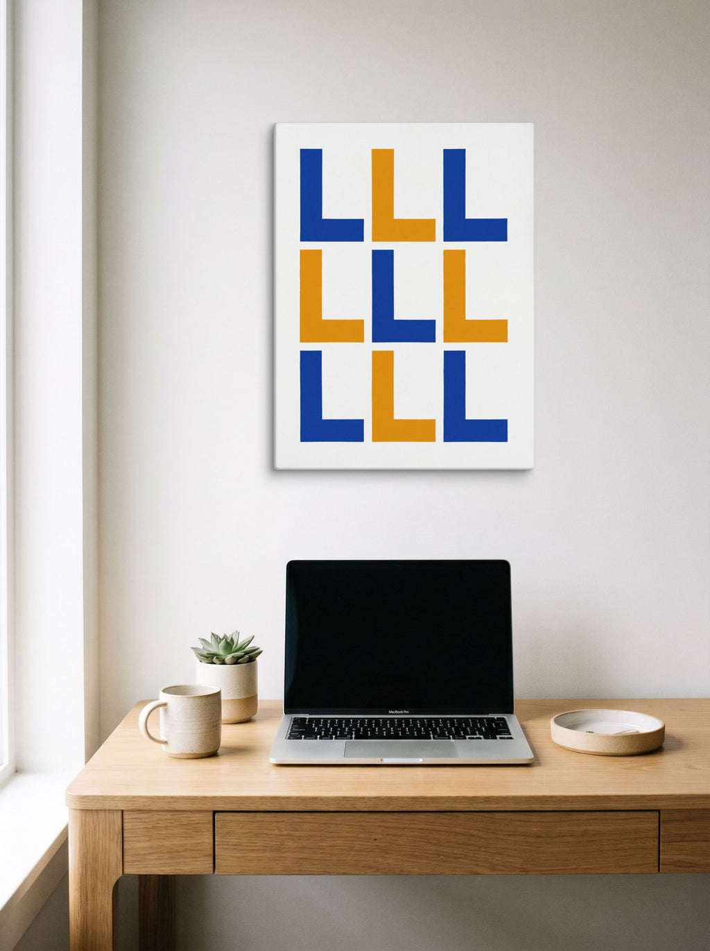 The L Grid Mockup