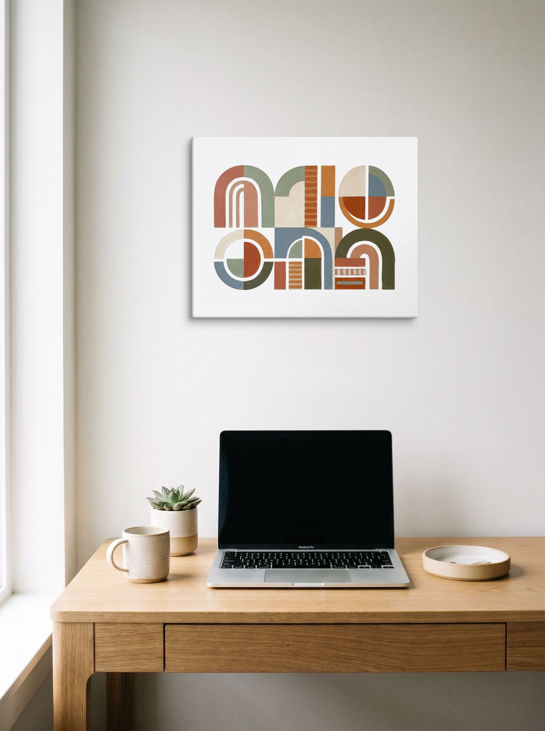 Textured Arches Mockup