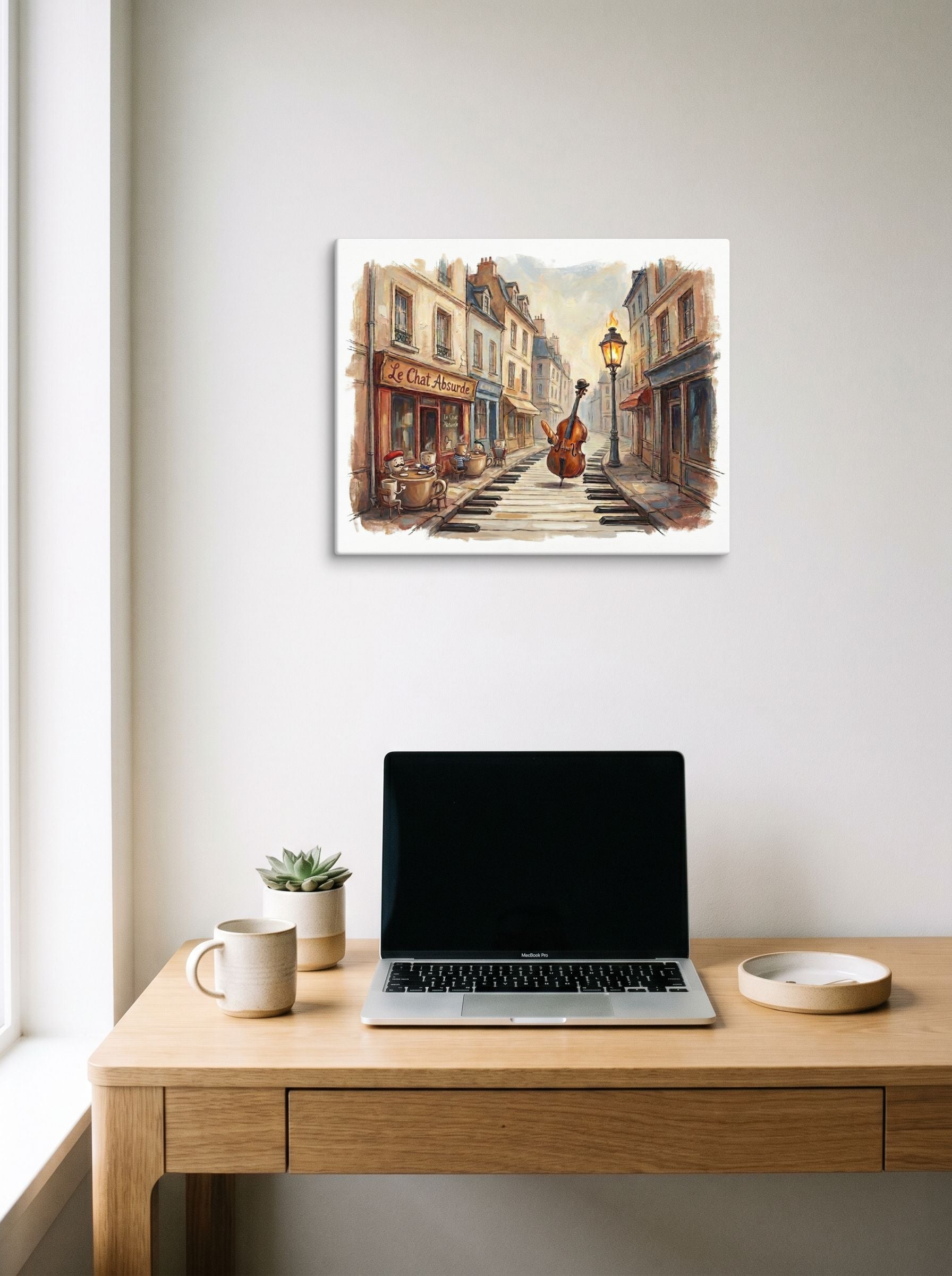 Rhapsody on Rue Absurde Mockup