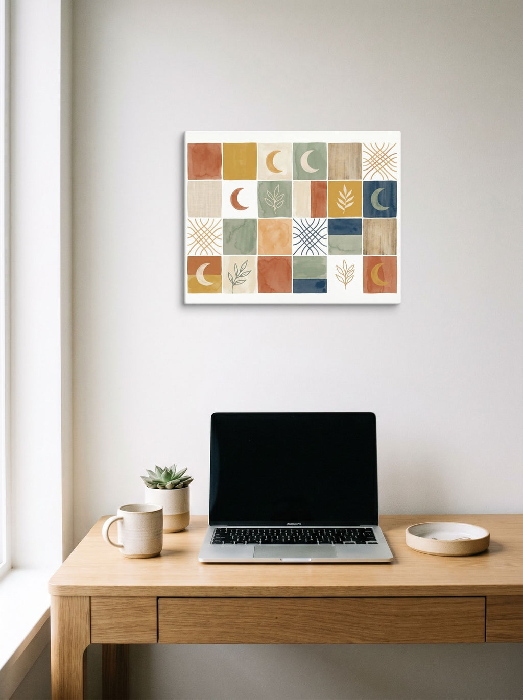 Celestial Patchwork Mockup