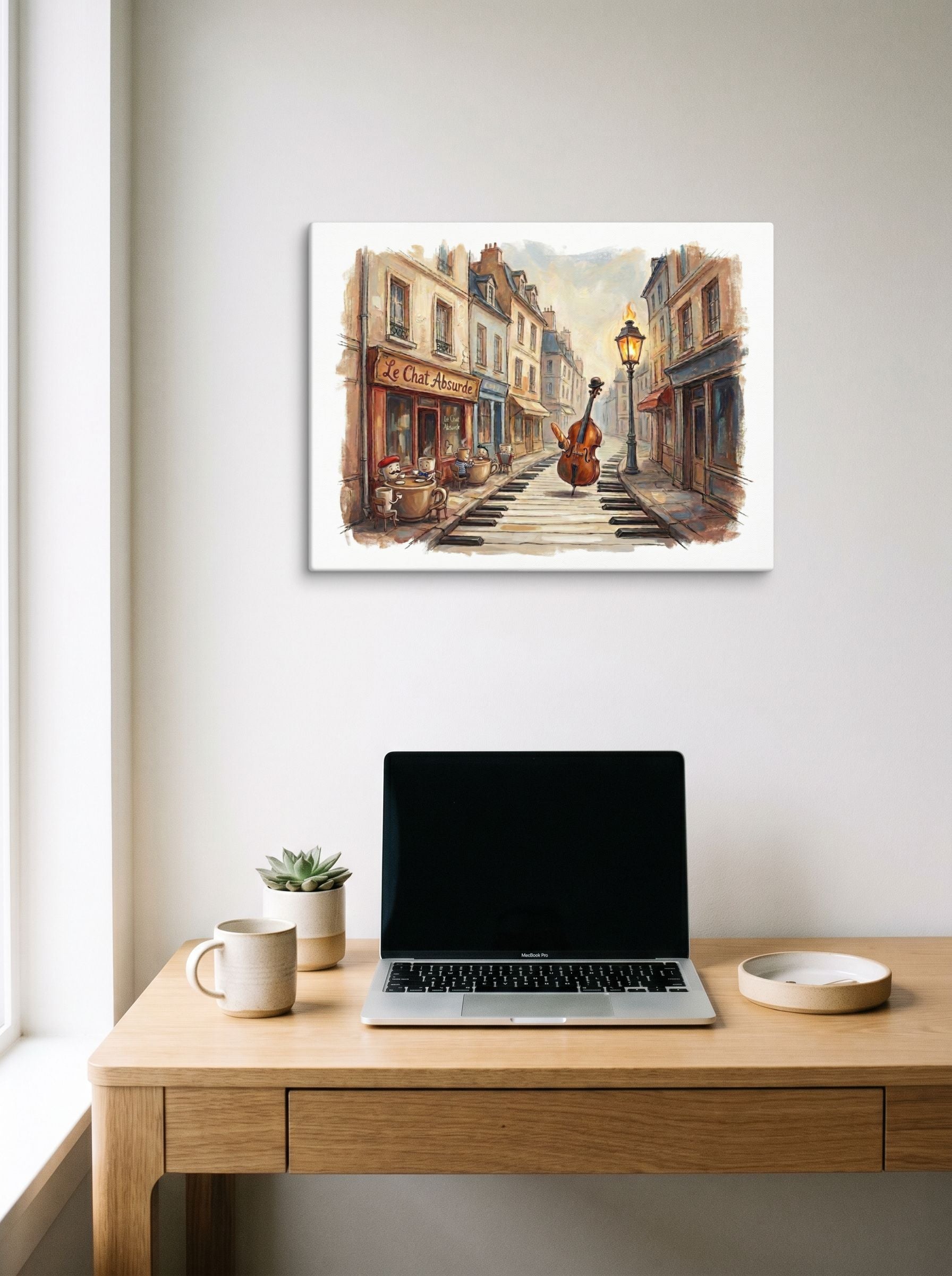 Rhapsody on Rue Absurde Mockup