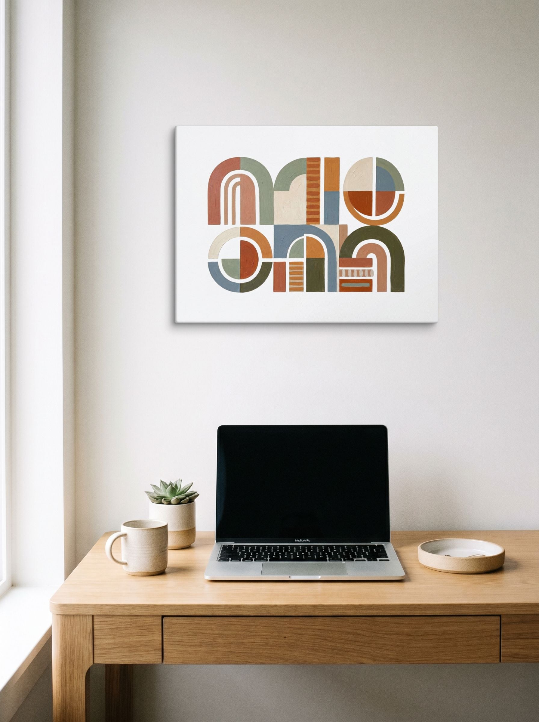 Textured Arches Mockup