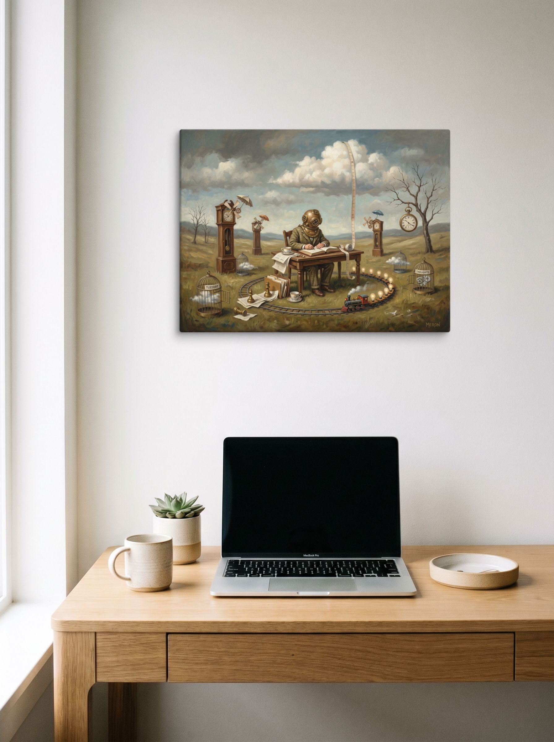 The Measure of a Tuesday Mockup