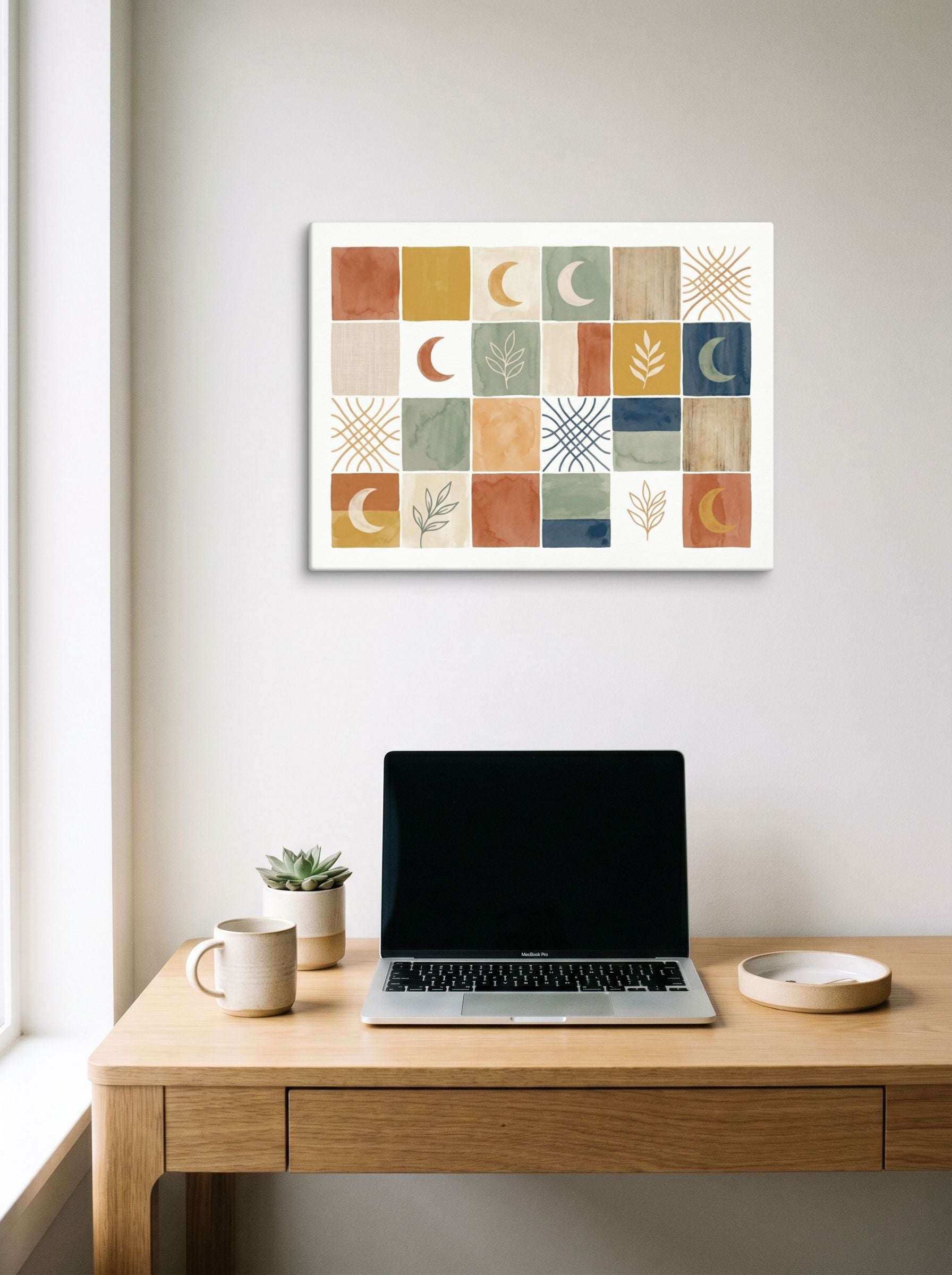 Celestial Patchwork Mockup