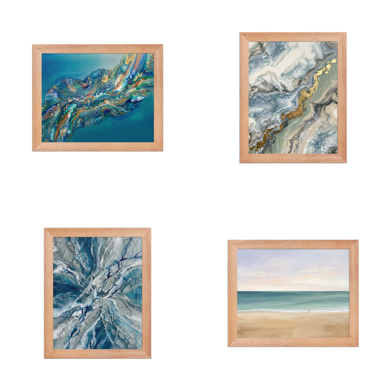 Acrylic painting techniques Wall Art